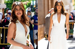 Priyanka Chopra looks hot in plunging neckline, backless dress in New York